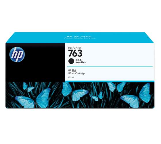 HP 763 775ml Matte Blk Ink Cartridge (CN072A) EL